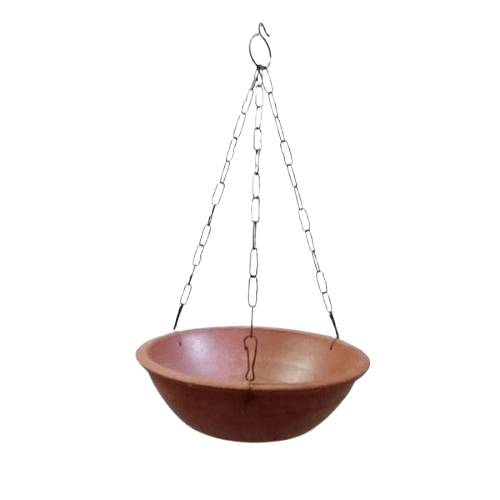 IRON HANGING BIRD FOOD HOLDER (COLOR)